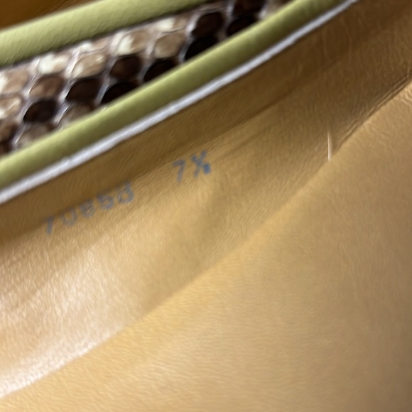 J. Crew python print ballet flats, size 7 1/2 - Picture 4 of 16